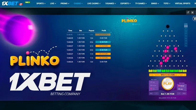 plinko 1xbet